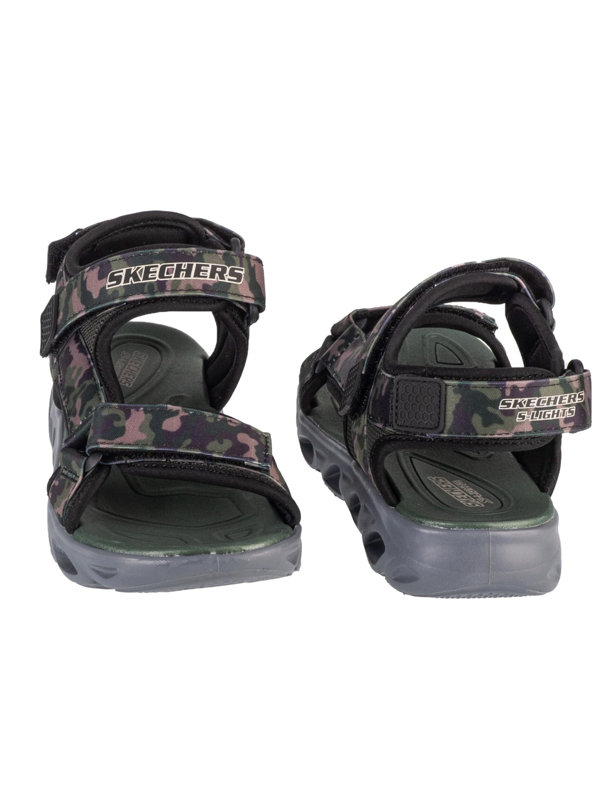 SKECHERS Sandalen 'Skechers Hypno-Splash - Sun Breaks' in Zwart