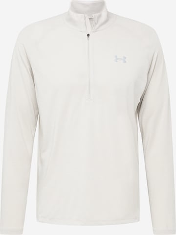UNDER ARMOURSportska sweater majica 'Streaker' - siva boja: prednji dio