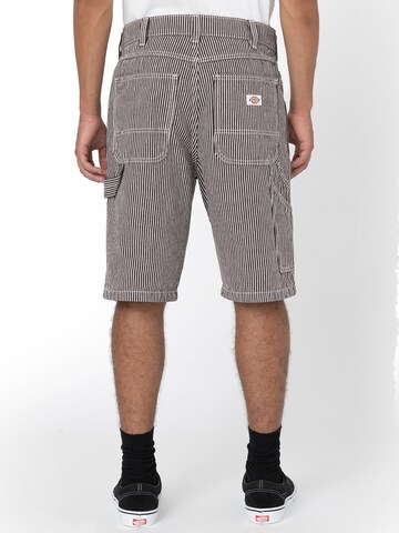 DICKIES - Regular Calças 'Hickory' em castanho