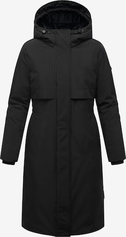 Manteau d’hiver 'Eismelodie 14' NAVAHOO en noir : devant