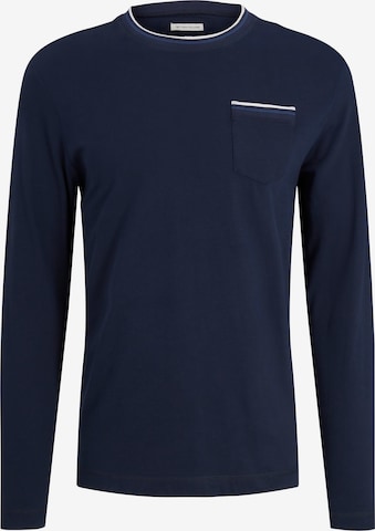 TOM TAILOR Shirt in Blue: front