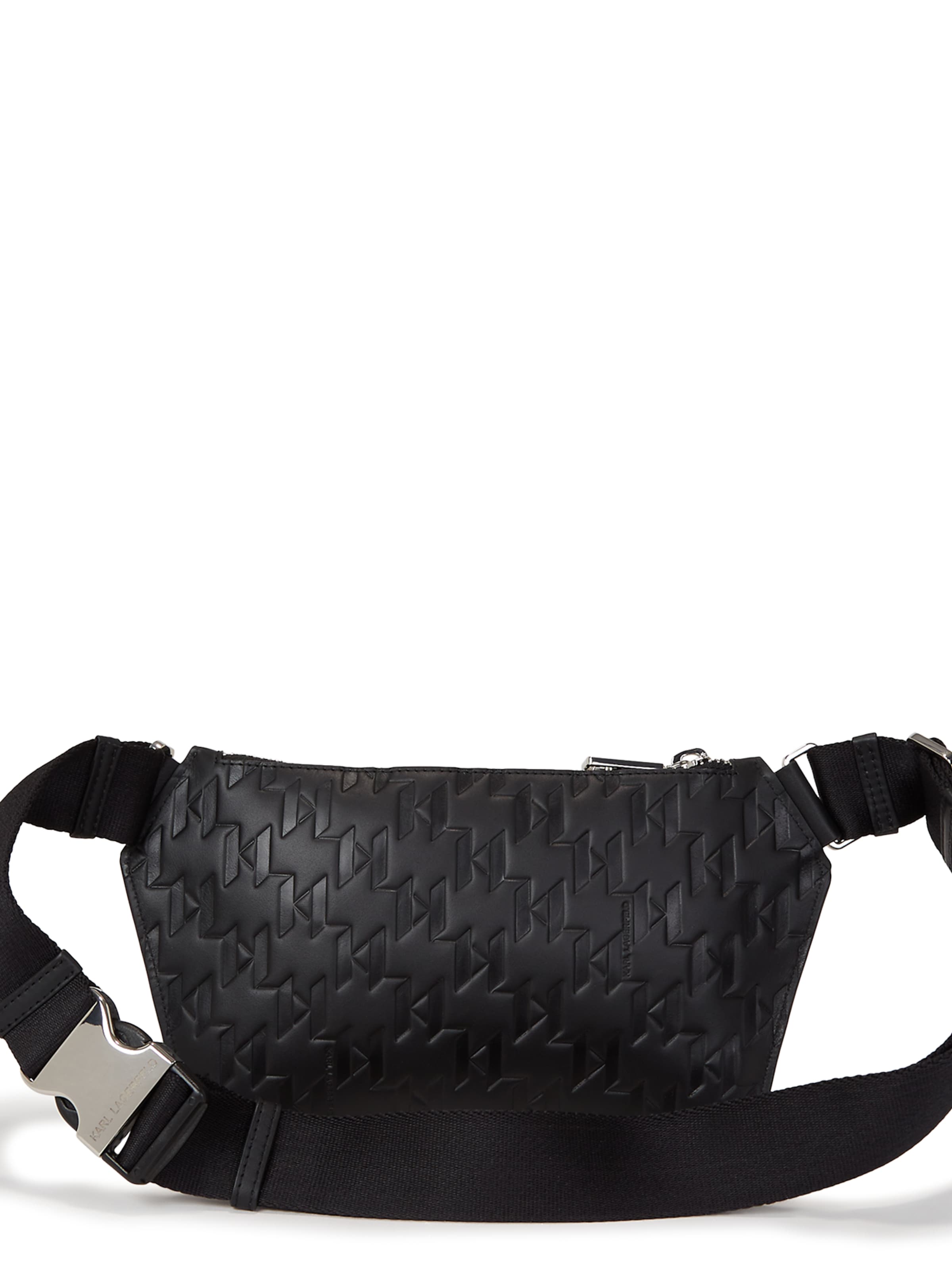 Karl Lagerfeld Τσαντάκι μέσης 'Loom' σε μαύρο