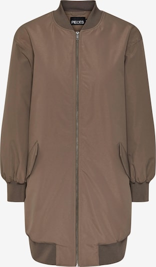 PIECES Prijelazna jakna 'Sina' u taupe siva, Pregled proizvoda