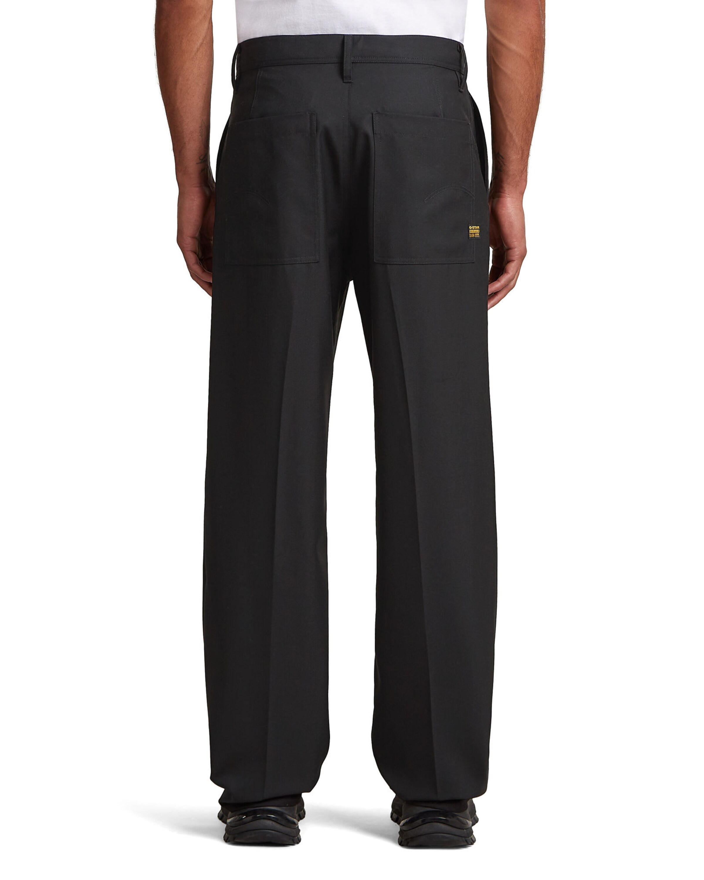 G-STAR Regular Chinohose 'Modson' in Schwarz