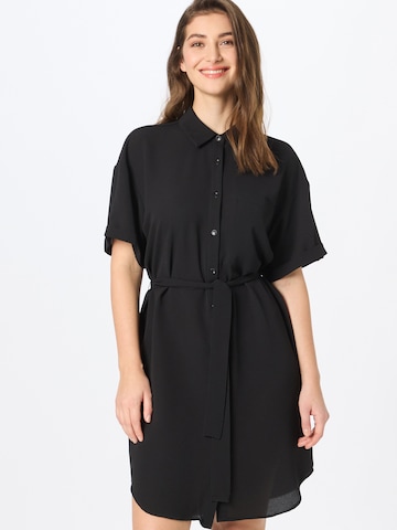 Noisy may - Vestido camisero 'Clara' en negro: frente