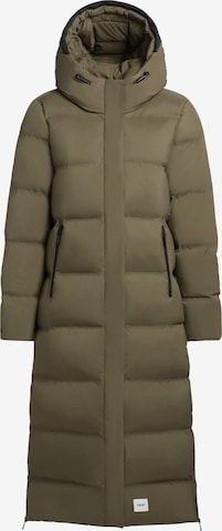 Manteau d’hiver khujo en vert : devant