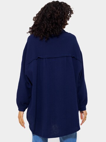 SASSYCLASSY Bluse‌‌‌‌‌ in Blau