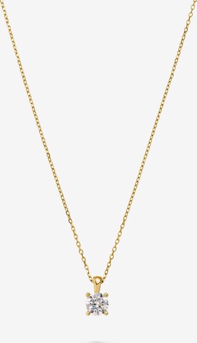 FAVS Necklace in Gold: front