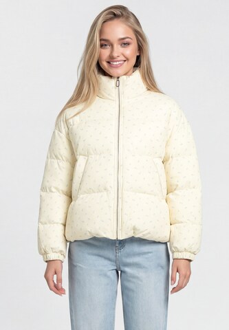 myMo Pop - Chaqueta de invierno en amarillo: frente