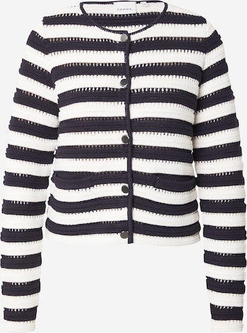 Cardigan COMMA en blanc : devant