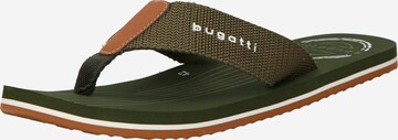 bugatti T-Bar Sandals 'Flato' in Green: front