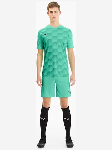 PUMA - regular Pantalón deportivo 'Puma Teamfinal 21 Knit Shorts' en verde