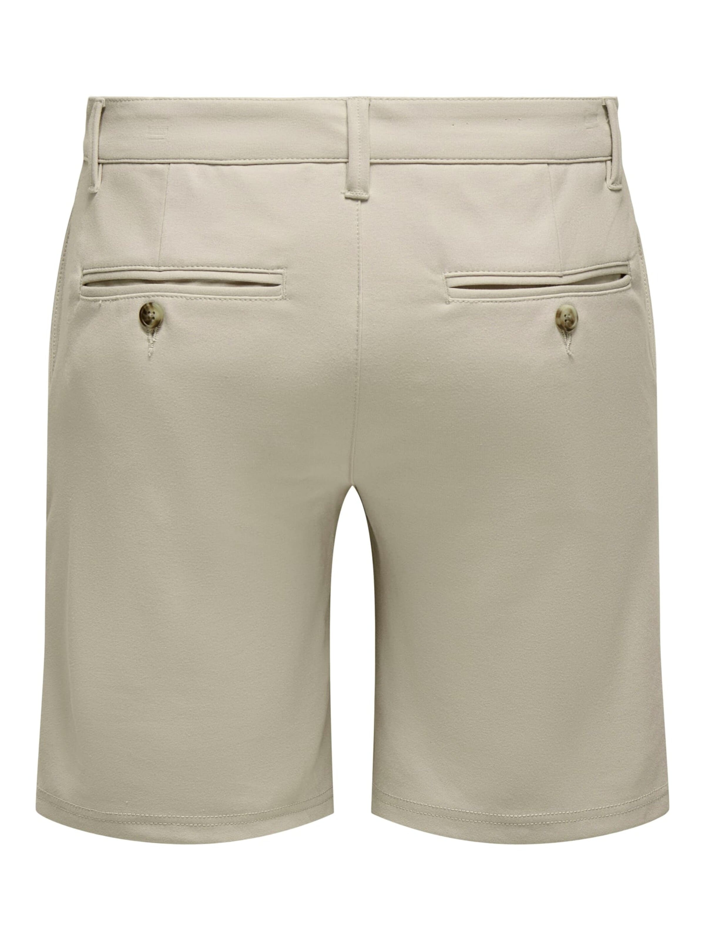 ONLY Baggy Trousers 'Mark' in Beige