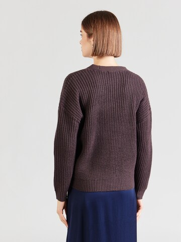 Hailys Knit Cardigan 'Pi44pa' in Brown