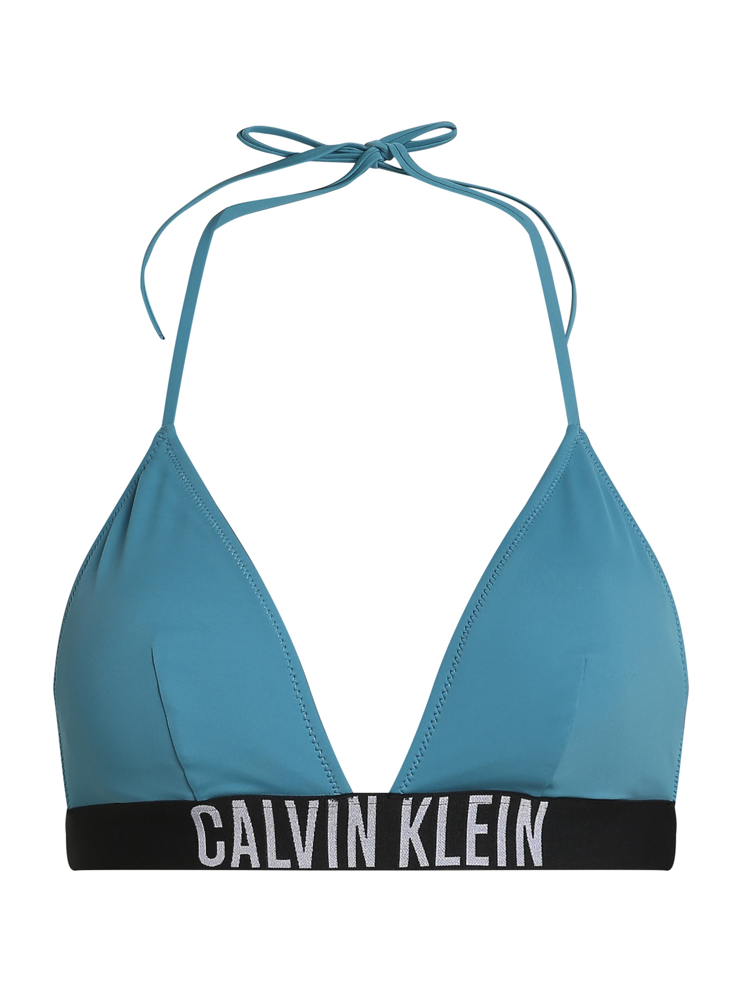 Calvin Klein Swimwear Треугольник Верх бикини в Синий: спереди