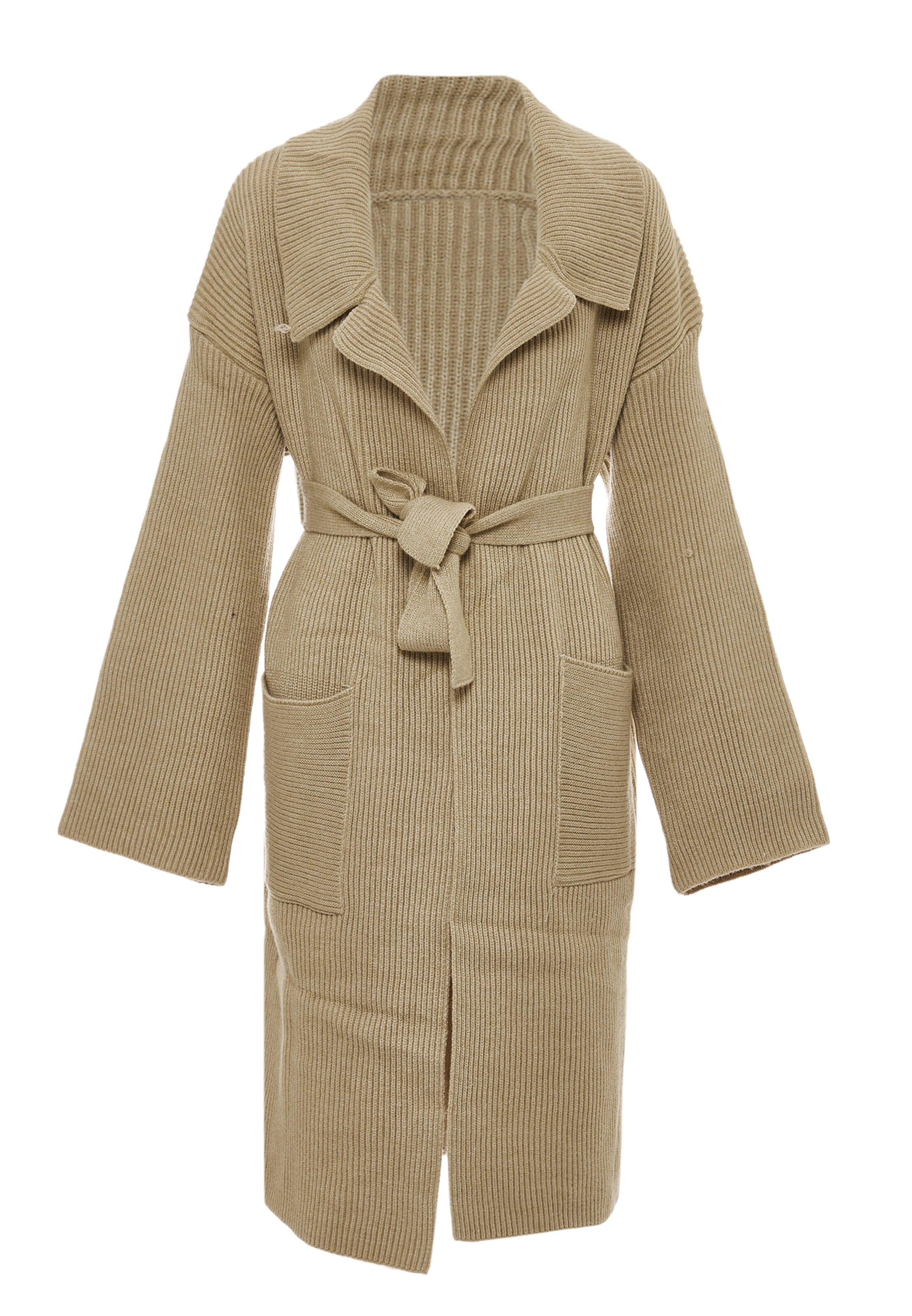 RISA Pletena jopa | bež barva: sprednja stran