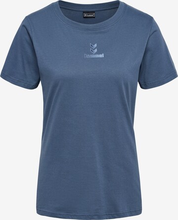 Hummel T-shirt S/S in Blau: predná strana