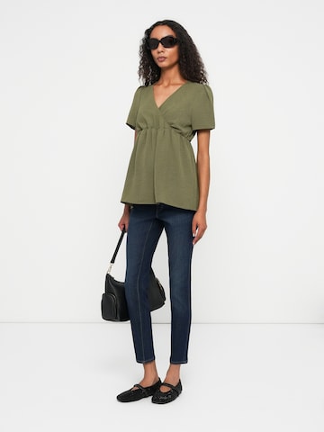 Only Maternity Skinny Jeans 'OLMRAIN' in Blue