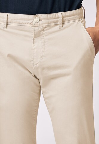 Coupe slim Pantalon chino ROY ROBSON en marron