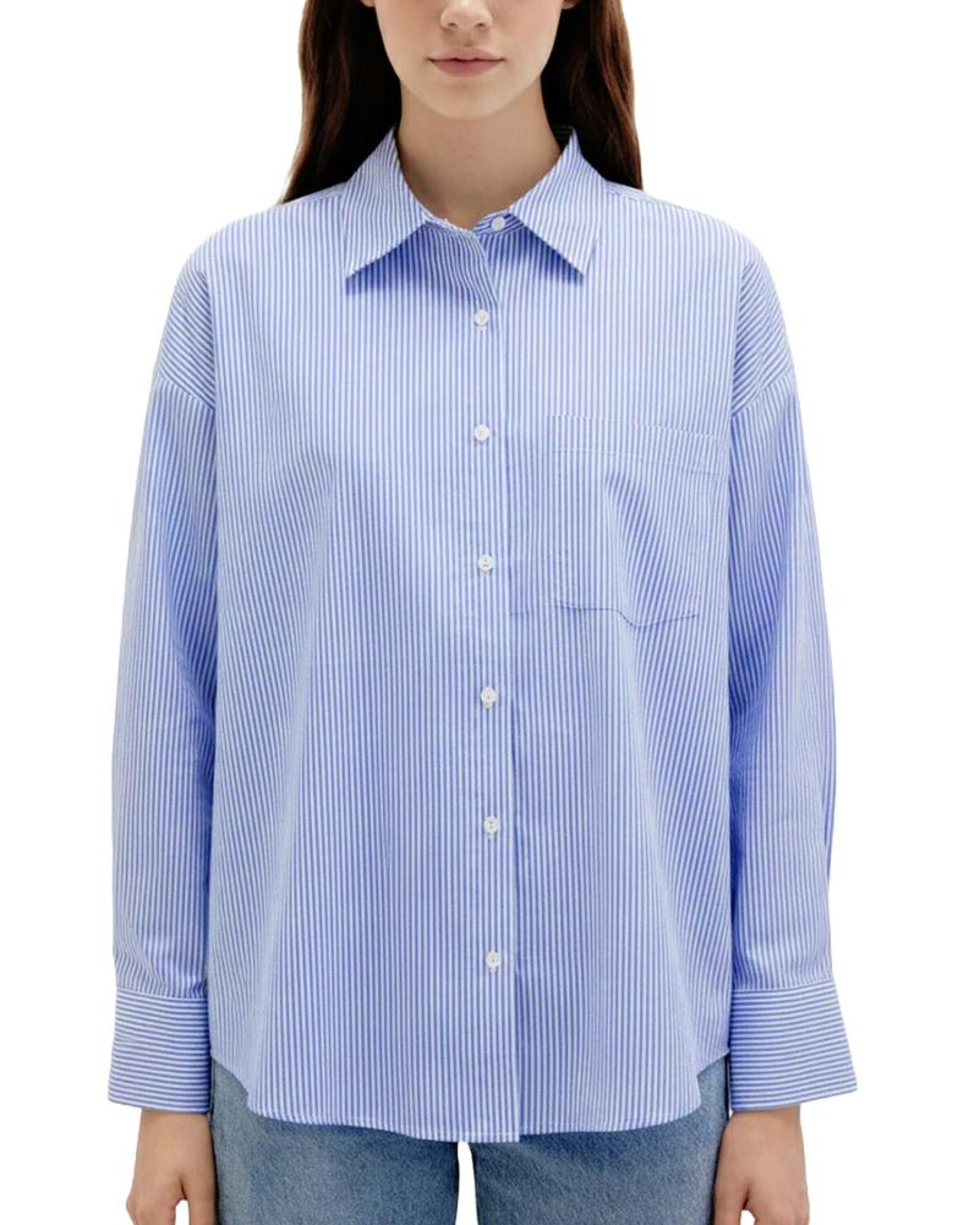 UNIQVIBE Blouse in Blue