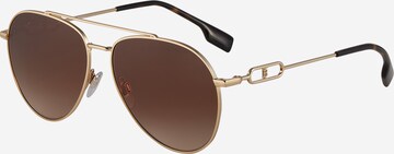 Lunettes de soleil '0BE3128' BURBERRY en marron : devant