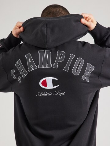 Champion Authentic Athletic Apparel Sweat jacket in Black