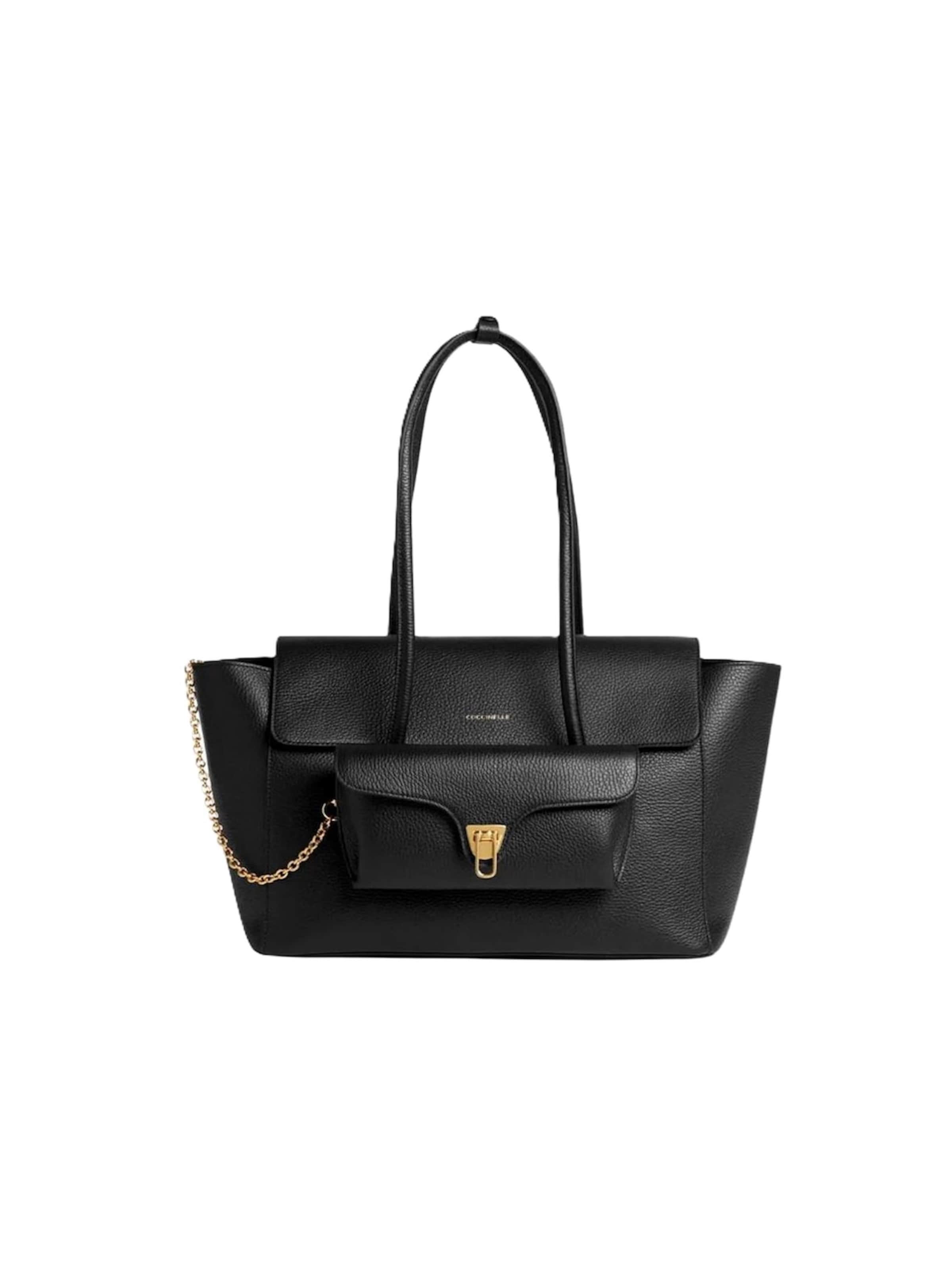 Coccinelle Shoulder Bag 'E1T8A110201' in Black: front