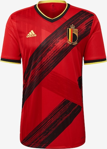 ADIDAS SPORTSWEAR Trikot 'Belgien Home EM 2020' in Rot: Vorderseite