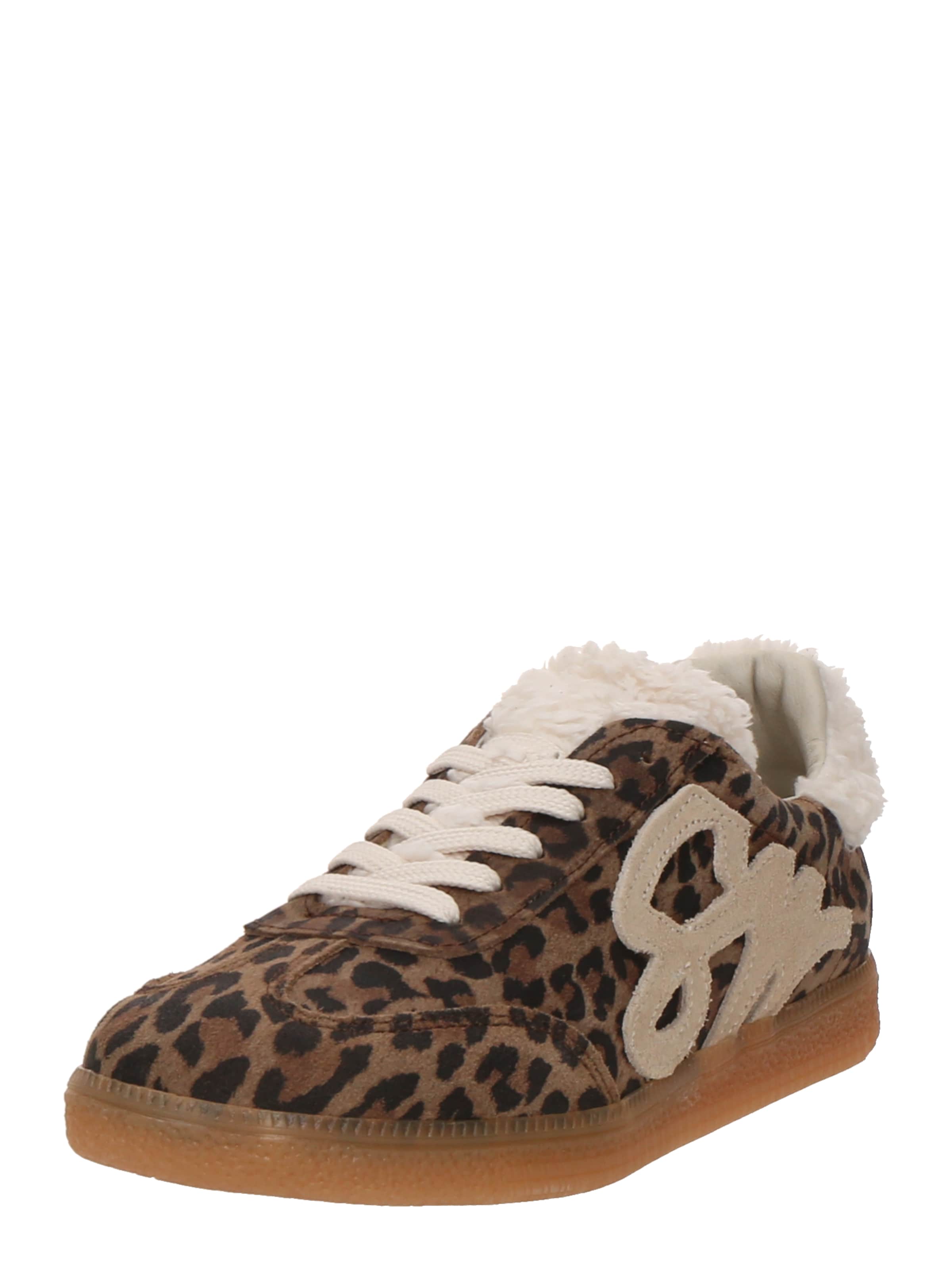 STEVE MADDEN Platform trainers 'ELORA' in Brown / Cappuccino / Black, Item view