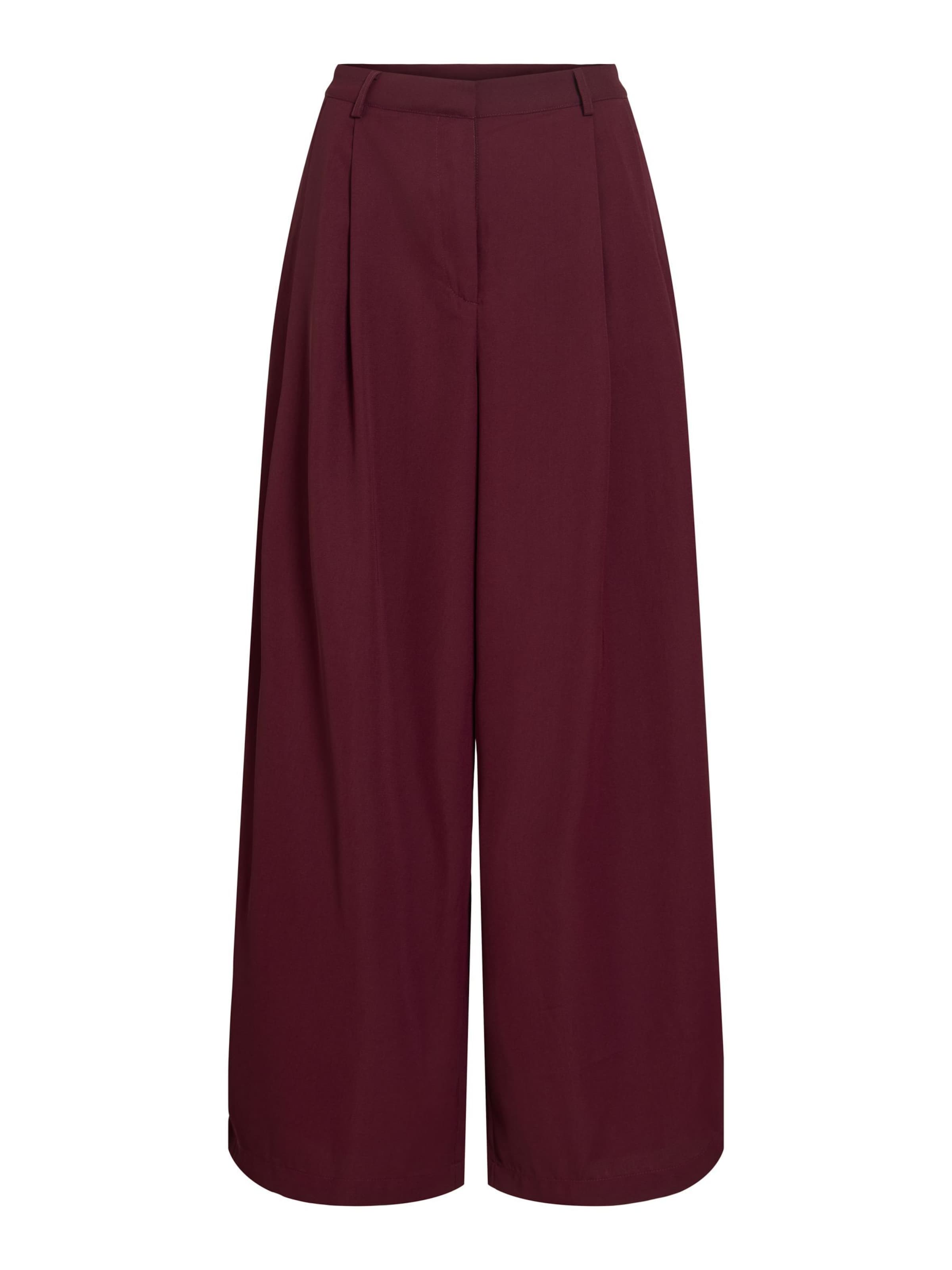 VILA - Pantalón plisado 'VILee' en rojo: frente
