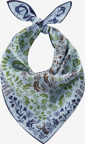 Foulard CODELLO en bleu : devant