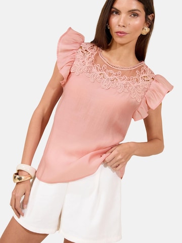 Camicia da donna di Lipsy in rosa: frontale
