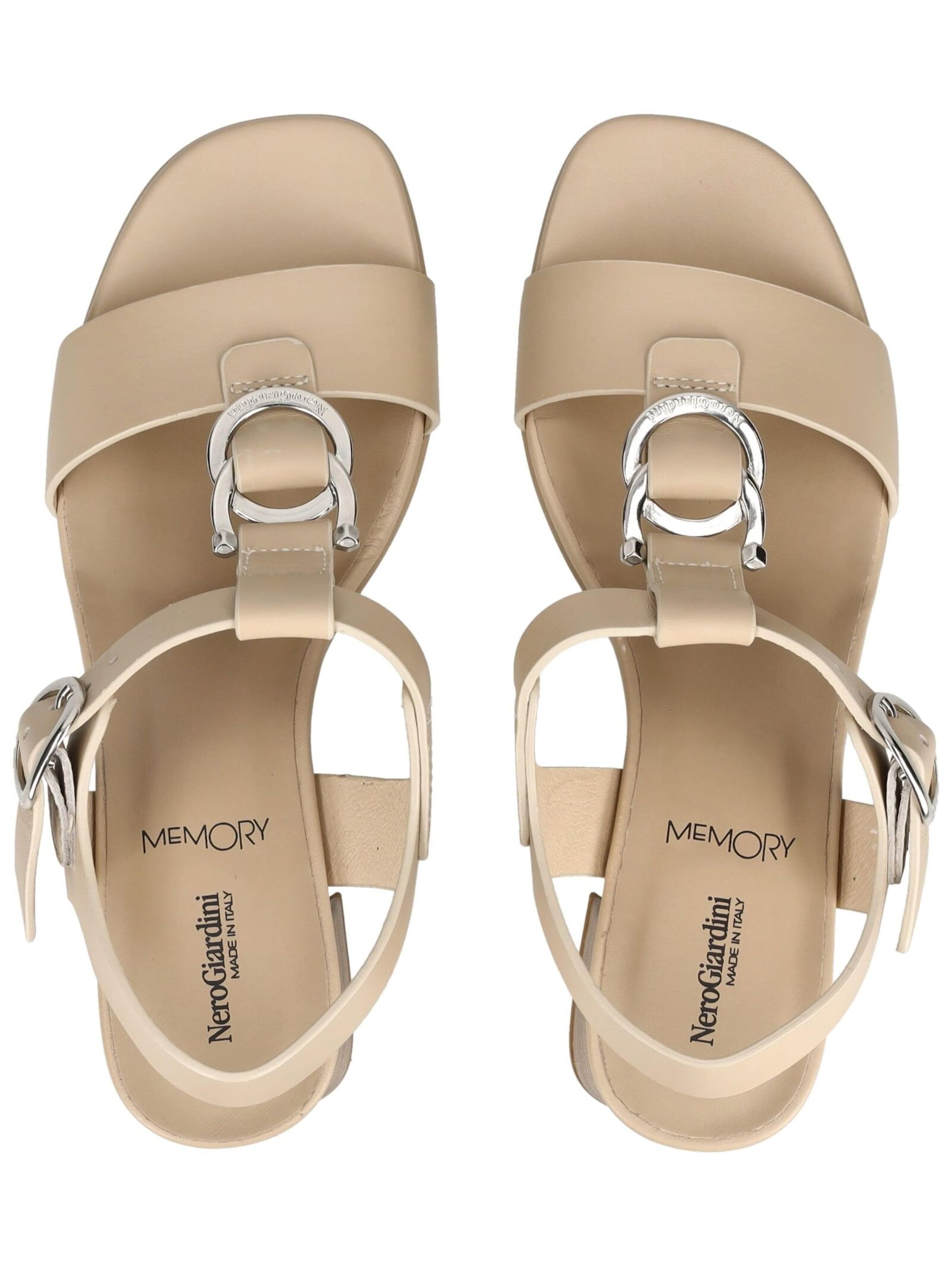 Sandales à lanières Nero Giardini en beige
