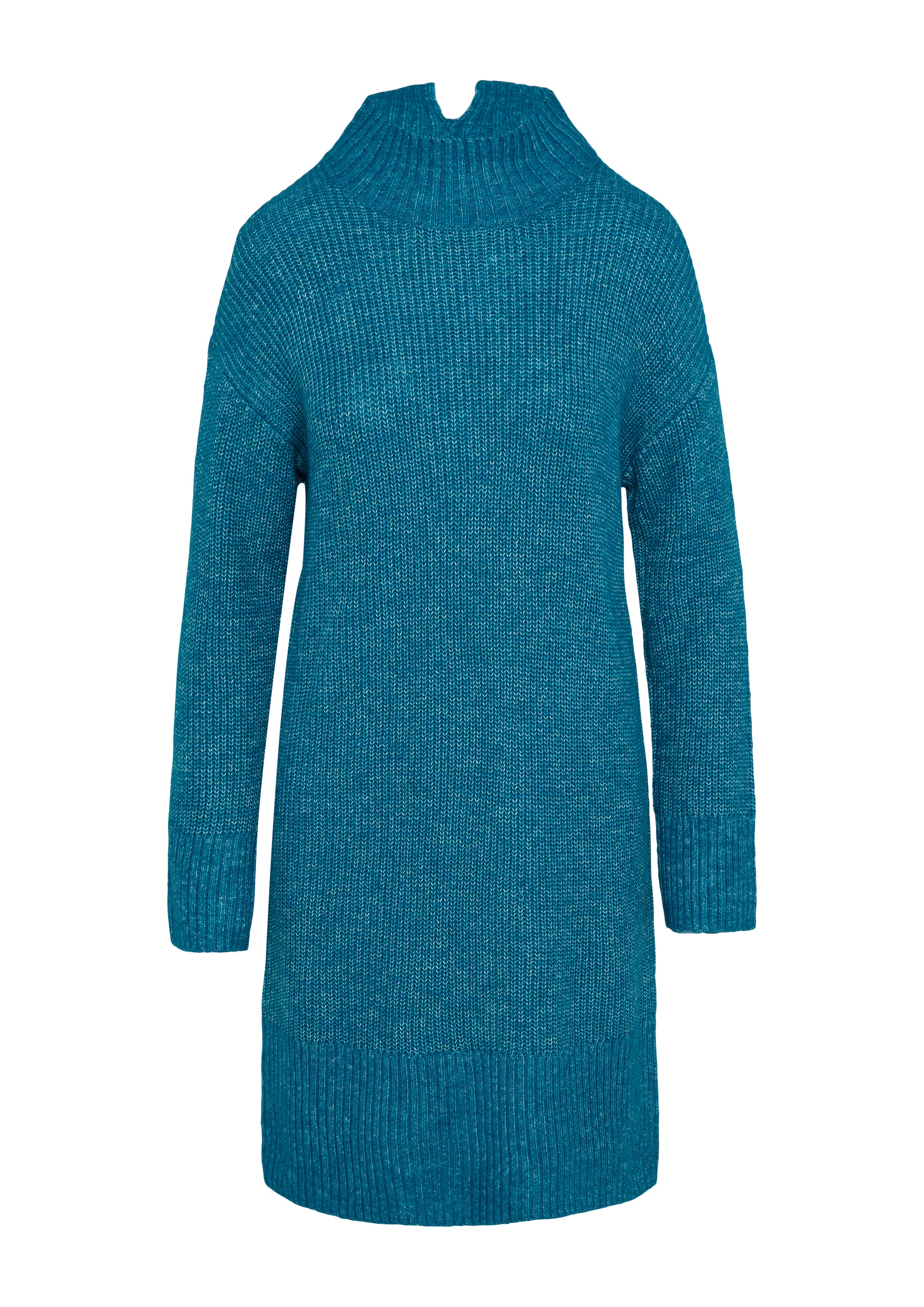 Robes en maille s.Oliver en bleu : devant