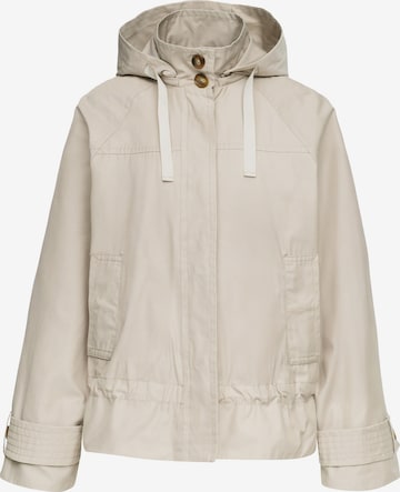 Veste mi-saison 'Parka Cottonmix' MANISA en beige : devant