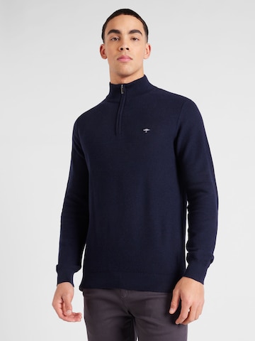 FYNCH-HATTON - Pullover em azul: frente