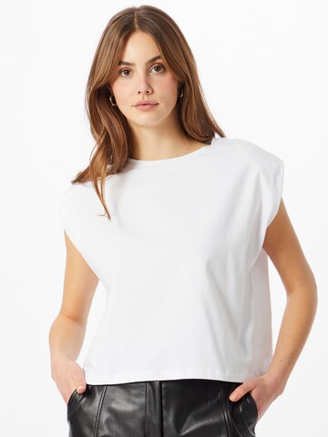 NA-KD Top in White: front