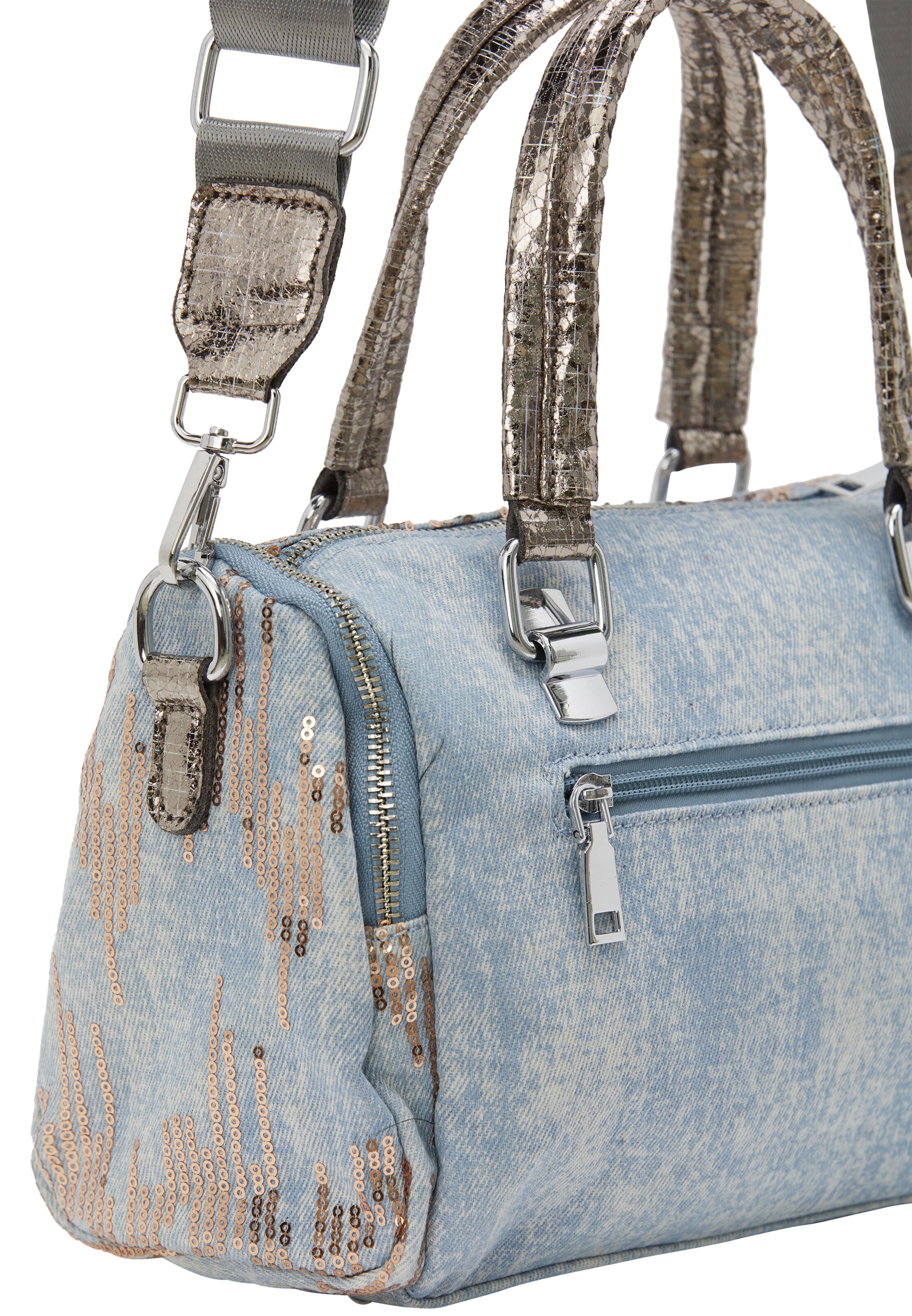 faina Handtas in Blauw