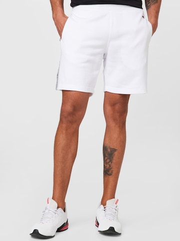 Champion Authentic Athletic Apparel Kalhoty – bílá: přední strana