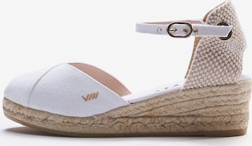 Viscata Espadrilles 'Pubol' in Weiß: Vorderseite
