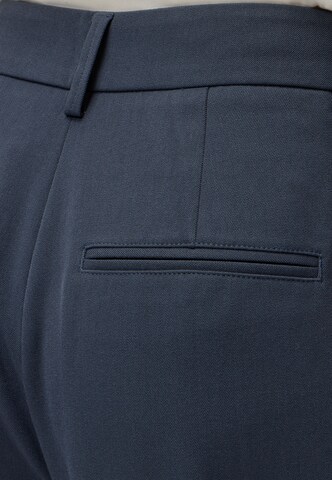 MSCH COPENHAGEN Wide Leg Hose 'MSCHHenrika' in Blau