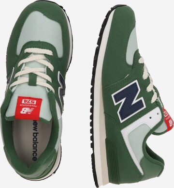 new balance Низкие кроссовки '574' в Зеленый