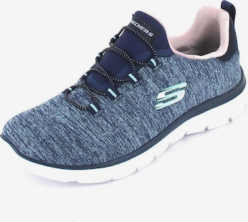 SKECHERS Platform trainers in Blue: front