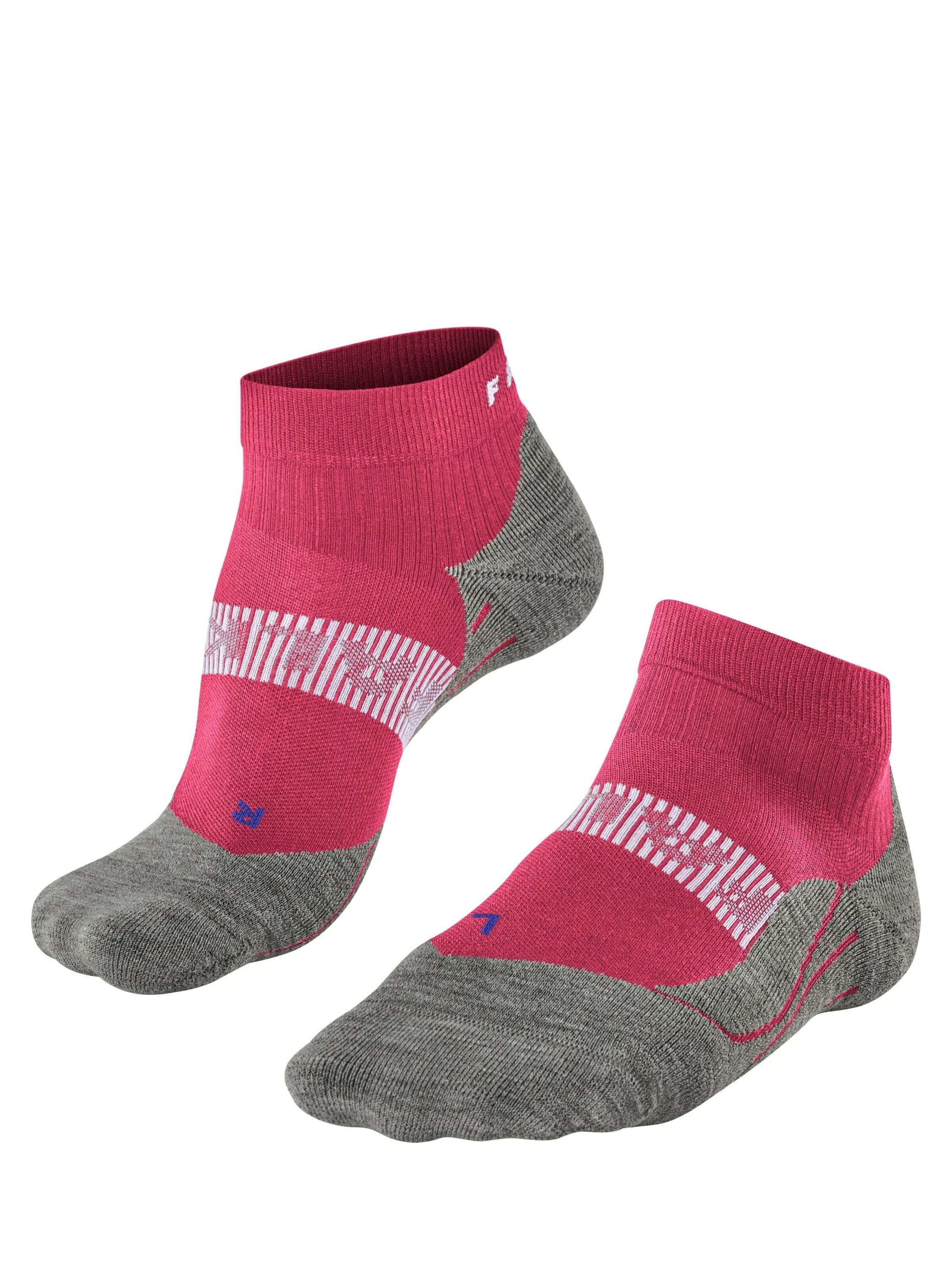 FALKE Athletic Socks 'RU4 Endurance Cool Short' in Pink: front