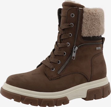 TOM TAILOR Nauhanilkkurit värissä ruskea: etupuoli