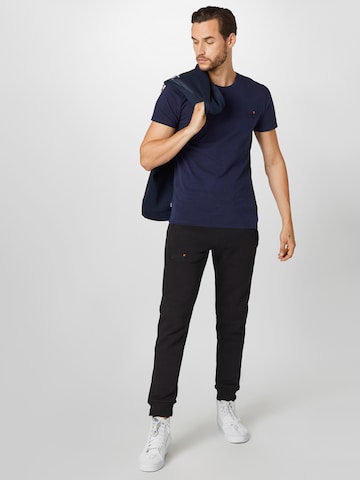 Superdry Regular Fit T-Shirt in Blau