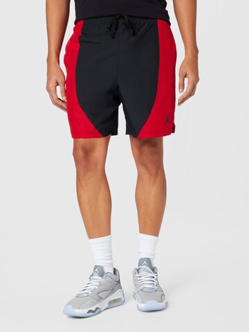 Jordan - Regular Calças de desporto em preto: frente