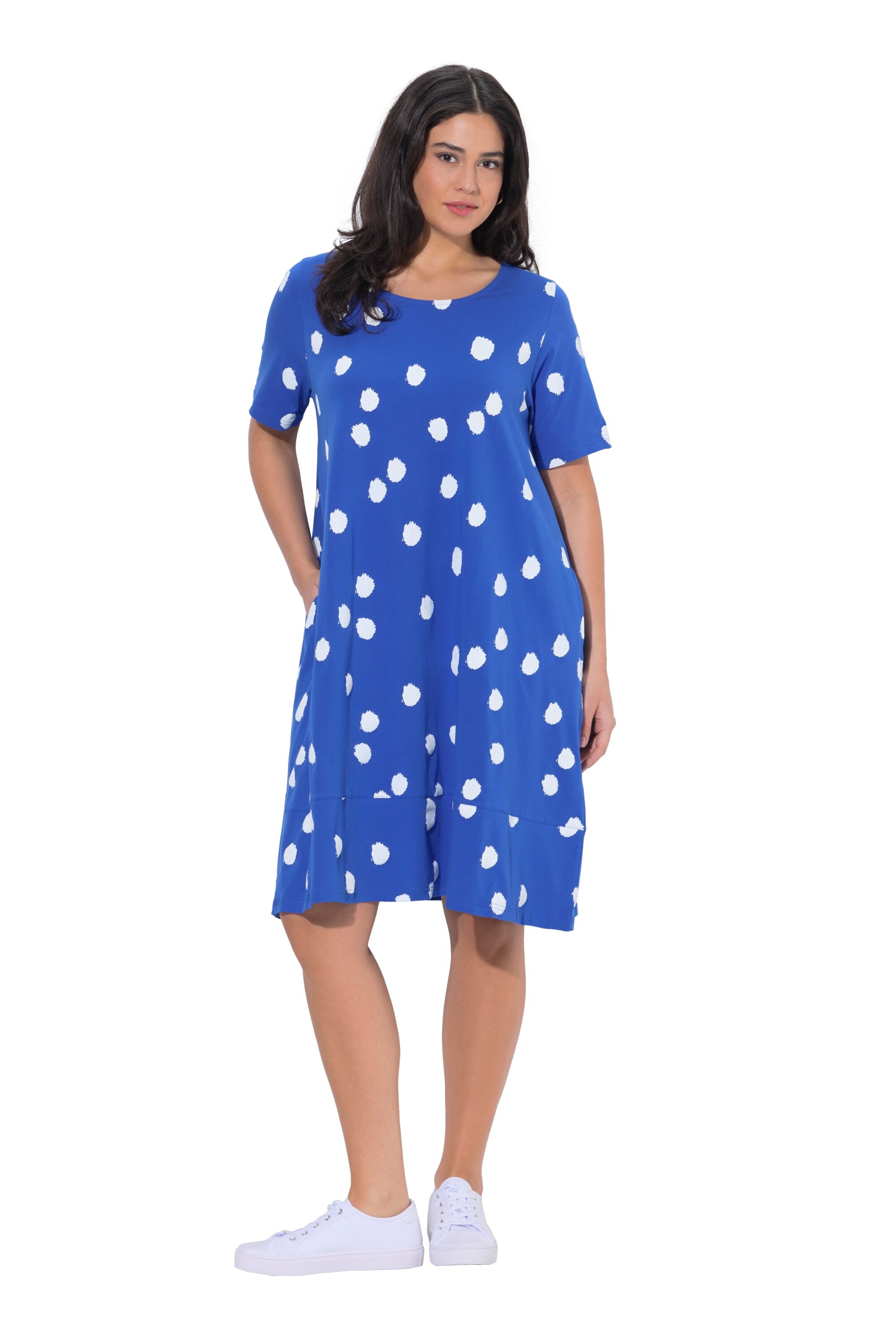 Ulla Popken Dress in Blue: front