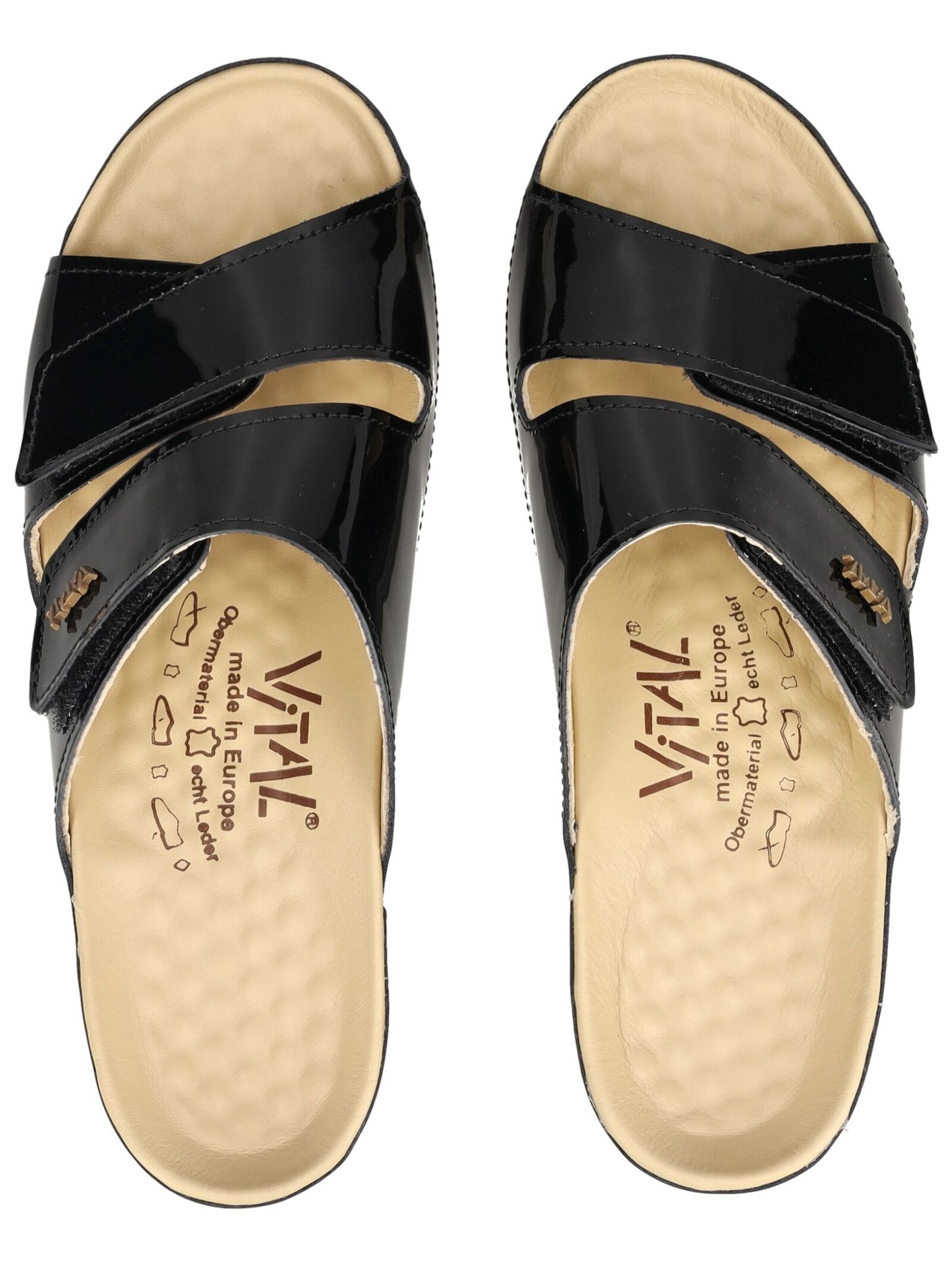 vital Pantolette in Schwarz