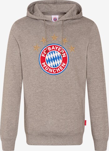 FC BAYERN MÜNCHEN Sweatshirt in Beige: predná strana